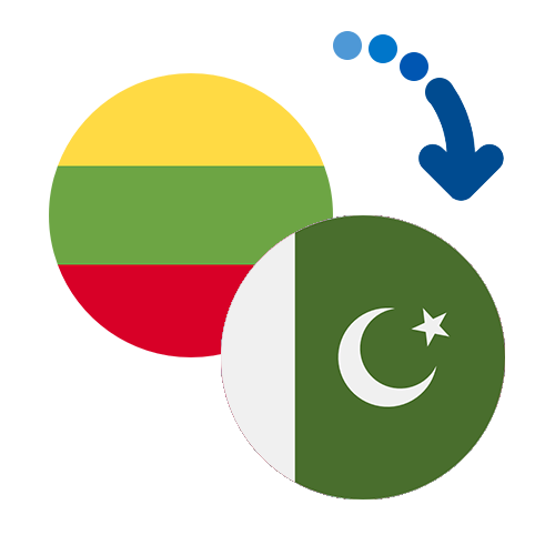 ¿Cómo mandar dinero de Lituania a Pakistán?