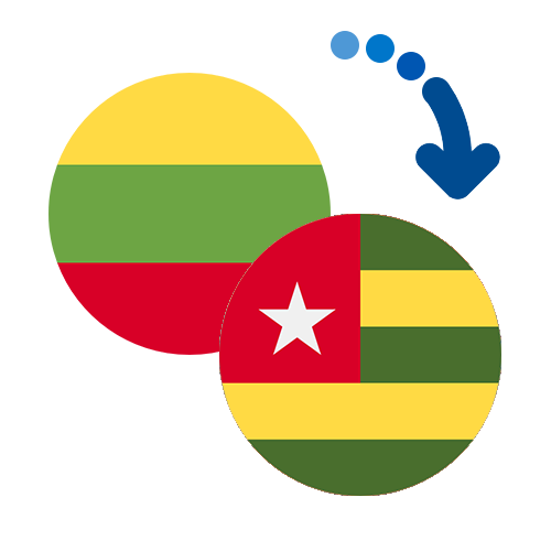 ¿Cómo mandar dinero de Lituania a Togo?