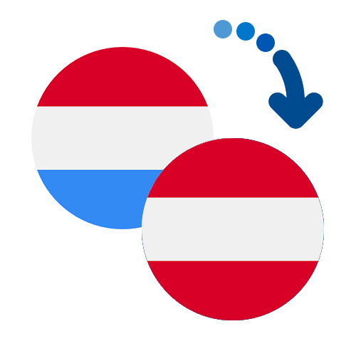 How to send money from Luxembourg to Austria