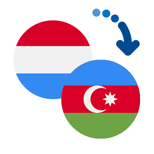 ¿Cómo mandar dinero de Luxemburgo a Azerbaiyán?
