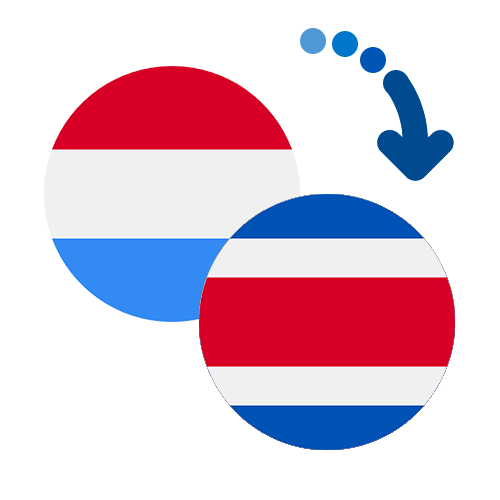 ¿Cómo mandar dinero de Luxemburgo a Costa Rica?