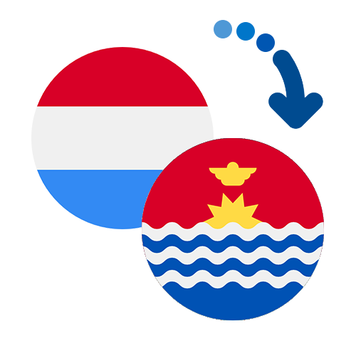 How to send money from Luxembourg to Kiribati