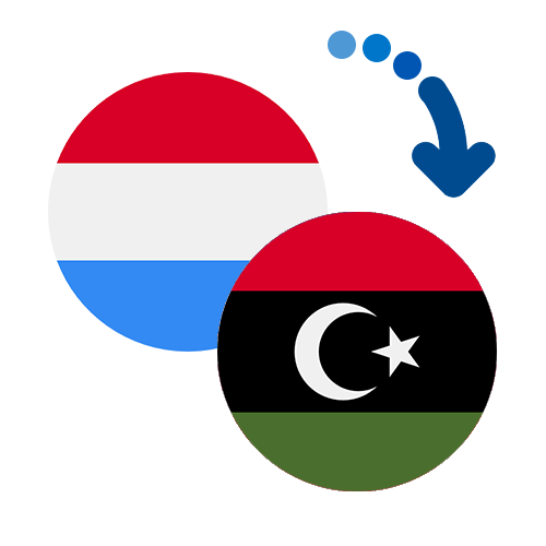 How to send money from Luxembourg to Libya