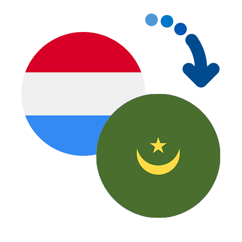 ¿Cómo mandar dinero de Luxemburgo a Mauritania?