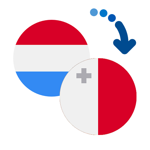 How to send money from Luxembourg to Malta