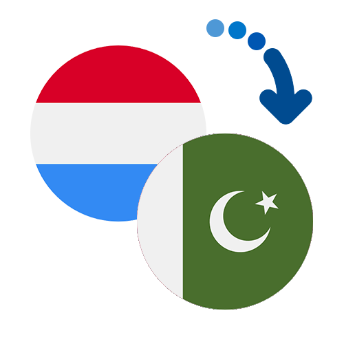 How to send money from Luxembourg to Pakistan