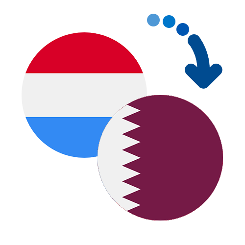 How to send money from Luxembourg to Qatar