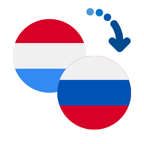 Wie kann man online Geld von Luxemburg nach Russland senden?
