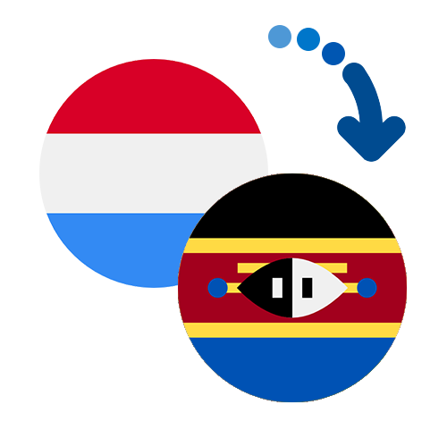 How to send money from Luxembourg to Swaziland
