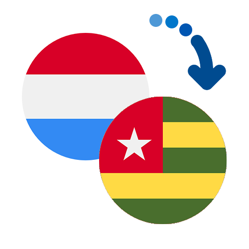 How to send money from Luxembourg to Togo