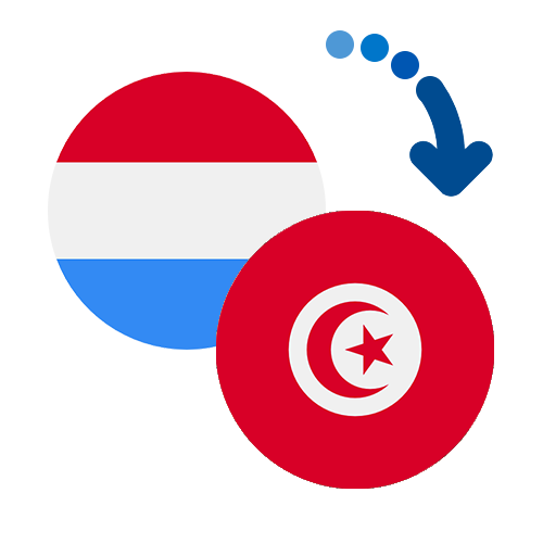 How to send money from Luxembourg to Tunisia