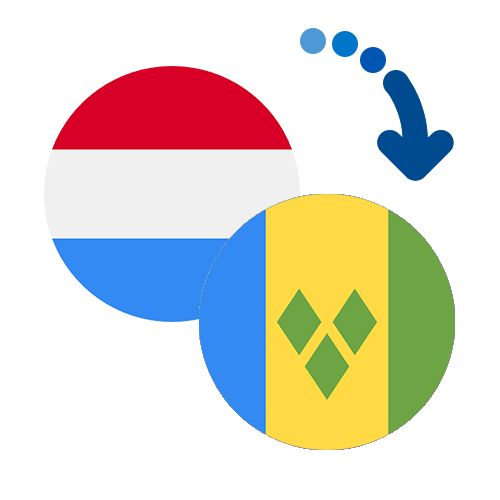 How to send money from Luxembourg to Saint Vincent and the Grenadines