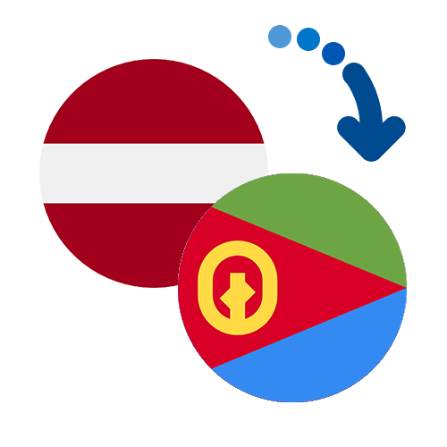 ¿Cómo mandar dinero de Letonia a Eritrea?