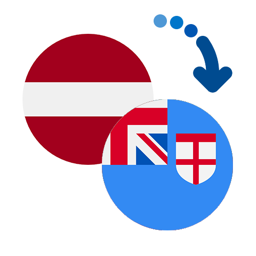 Jak wysłać pieniądze z Łotwy do Fidżi online?