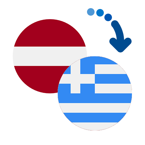Wie kann man online Geld von Lettland nach Griechenland senden?