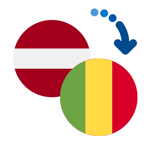 Как перевести деньги из Латвии в Мали