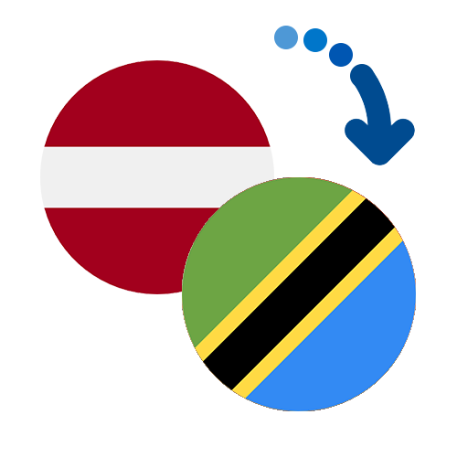 ¿Cómo mandar dinero de Letonia a Tanzania?