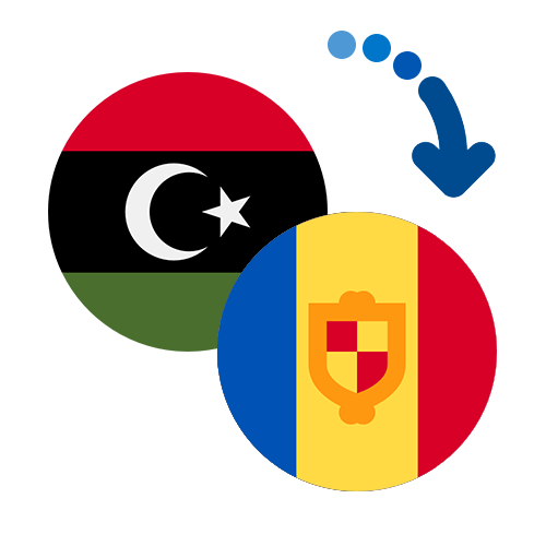 Wie kann man online Geld von Libyen nach Andorra senden?