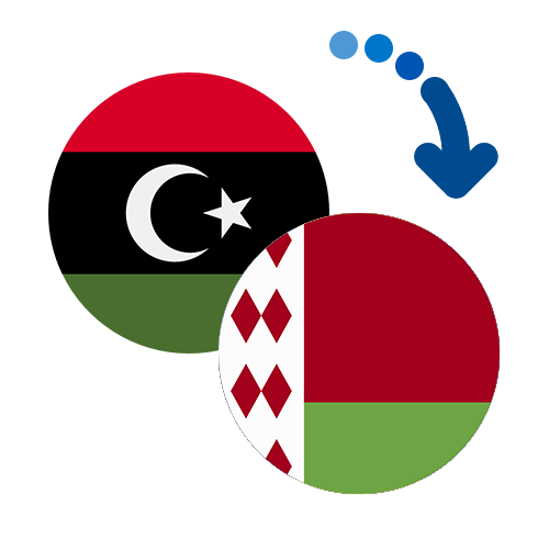 Wie kann man online Geld von Libyen nach Belarus senden?