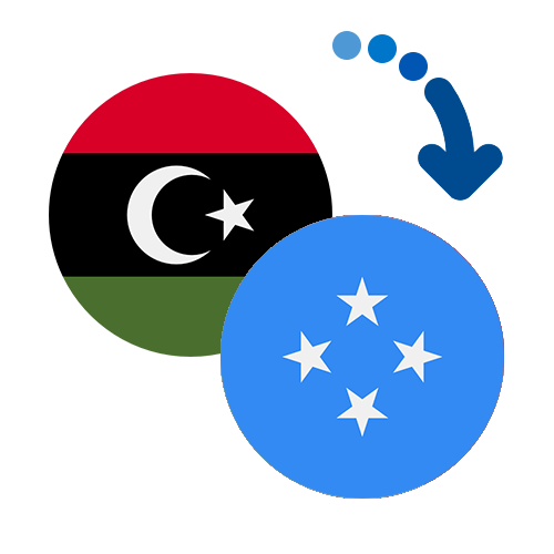 ¿Cómo mandar dinero de Libia a Micronesia?