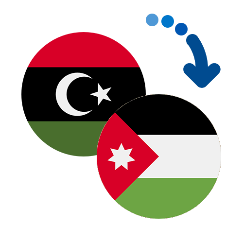 How to send money from Libya to Jordan