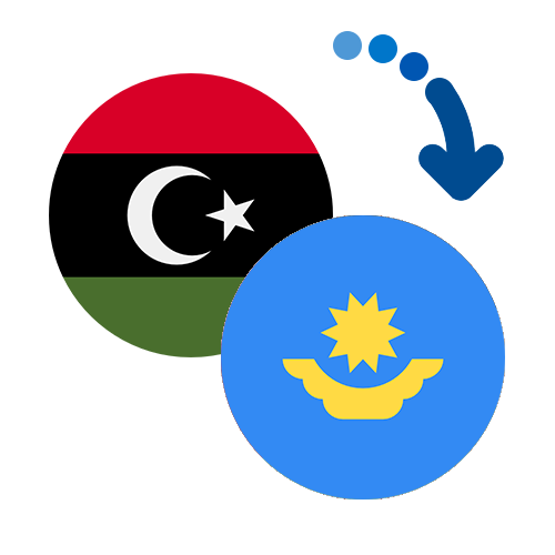 How to send money from Libya to Kazakhstan