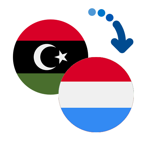 How to send money from Libya to Luxembourg