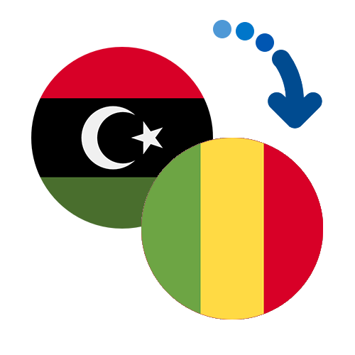 Wie kann man online Geld von Libyen nach Mali senden?