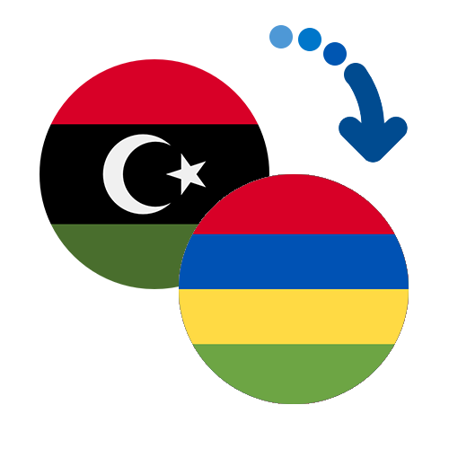 How to send money from Libya to Mauritius