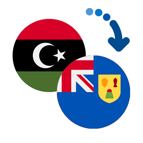 ¿Cómo mandar dinero de Libia a las Islas Turcas y Caicos?