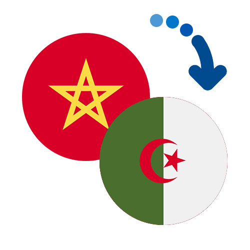 How to send money from Morocco to Algeria