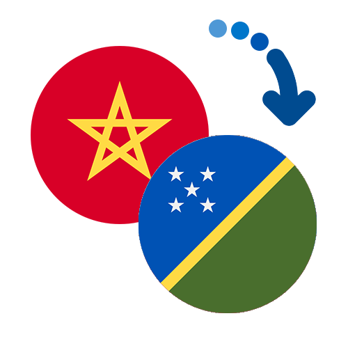 Wie kann man online Geld von Marokko auf die Salomon-Inseln senden?