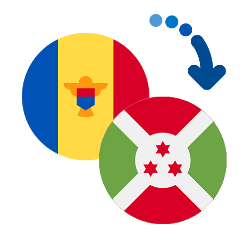 ¿Cómo mandar dinero de Moldavia a Burundi?