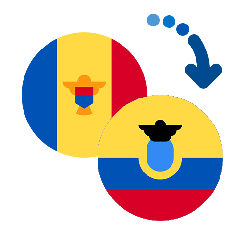 Wie kann man online Geld von Moldawien nach Ecuador senden?