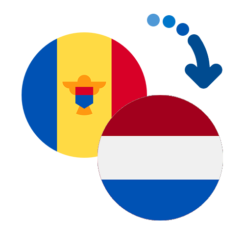 ¿Cómo mandar dinero de Moldavia a las Antillas Neerlandesas?