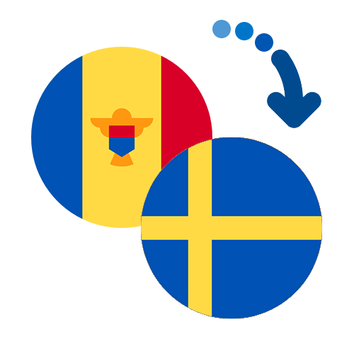 ¿Cómo mandar dinero de Moldavia a Suecia?