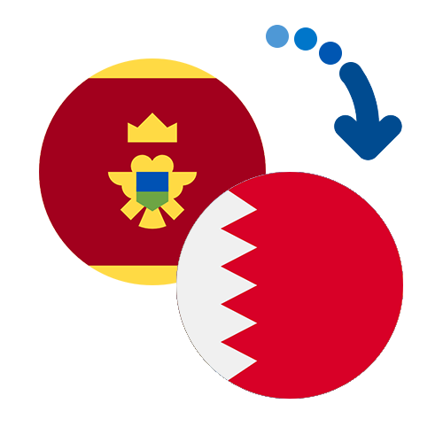 How to send money from Montenegro to Bahrain