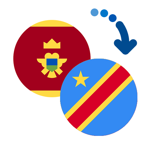 Jak wysłać pieniądze z Czarnogóry do Demokratycznej Republiki Konga online?