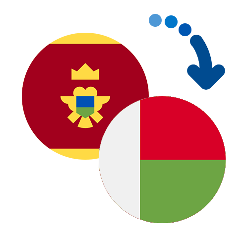 Как перевести деньги из Черногории в Мадагаскар