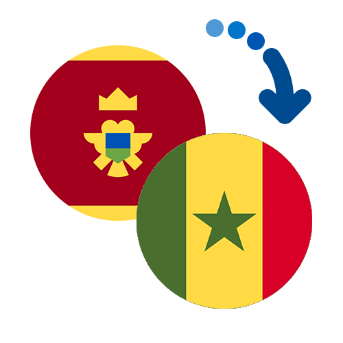 Jak wysłać pieniądze z Czarnogóry do Senegalu online?