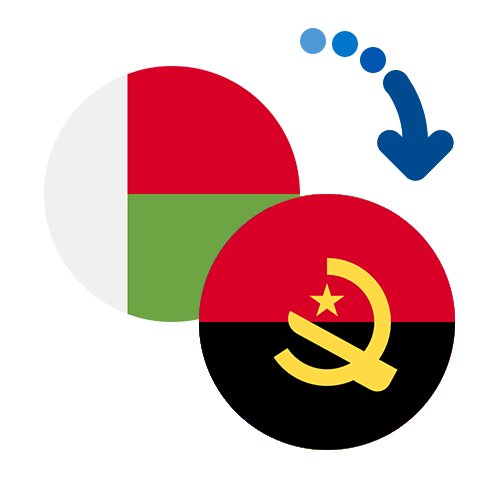 Wie kann man online Geld von Madagaskar nach Angola senden?