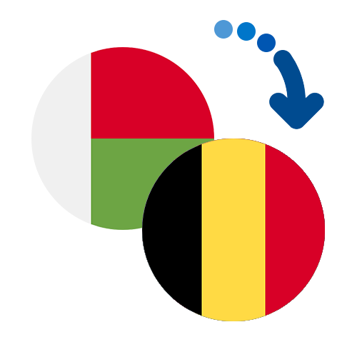 Jak wysłać pieniądze z Madagaskaru do Belgii online?