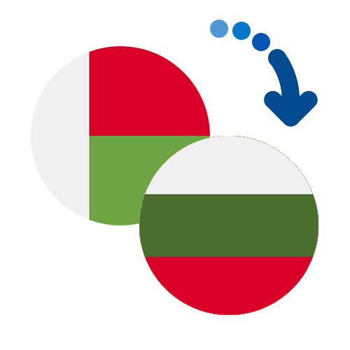 ¿Cómo mandar dinero de Madagascar a Bulgaria?