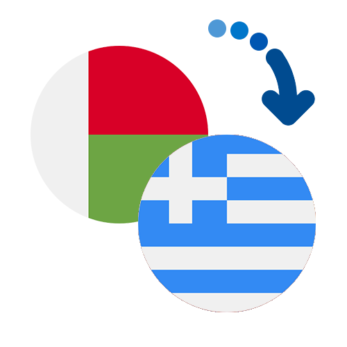 Wie kann man online Geld von Madagaskar nach Griechenland senden?
