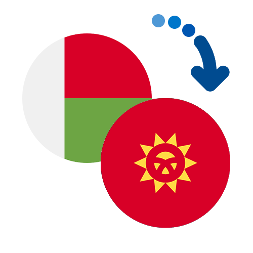 Jak wysłać pieniądze z Madagaskaru do Kirgistanu online?