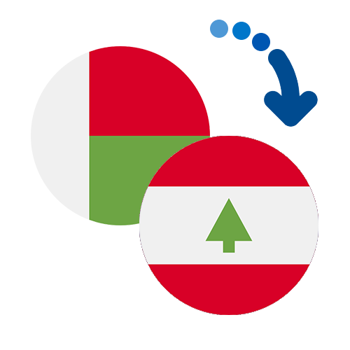 How to send money from Madagascar to Lebanon