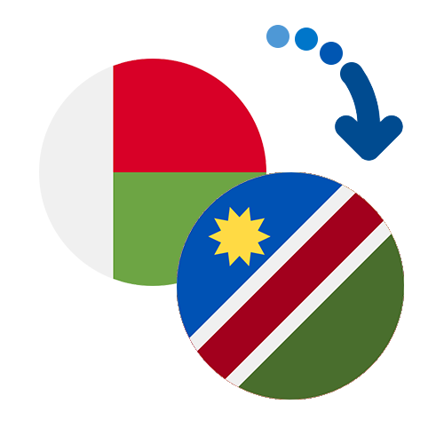 ¿Cómo mandar dinero de Madagascar a Namibia?