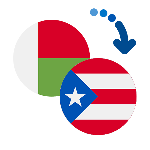 Як переказати гроші з Мадагаскару в Пуерто Ріко