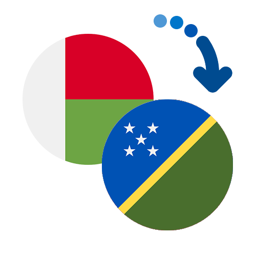 Wie kann man online Geld von Madagaskar auf die Salomon-Inseln senden?