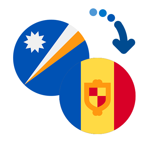 Wie kann man online Geld von den Marshallinseln nach Andorra senden?